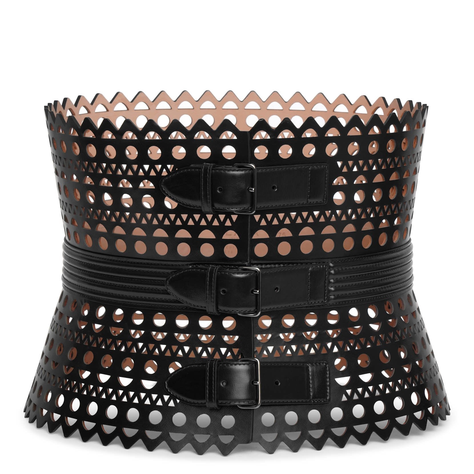 Alaïa | Le Corset black leather belt | Savannahs