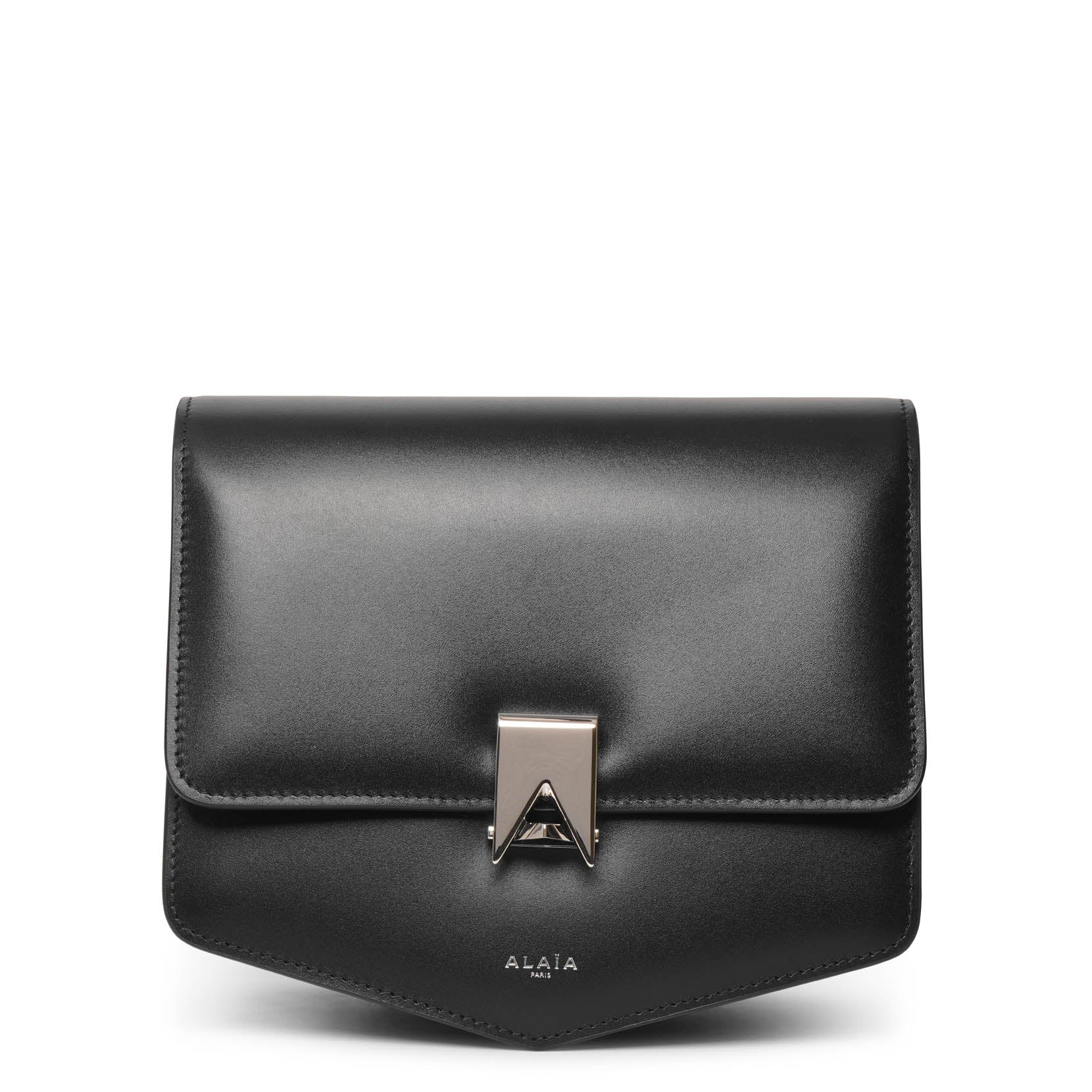 Alaïa | Le Papa medium black leather bag | Savannahs