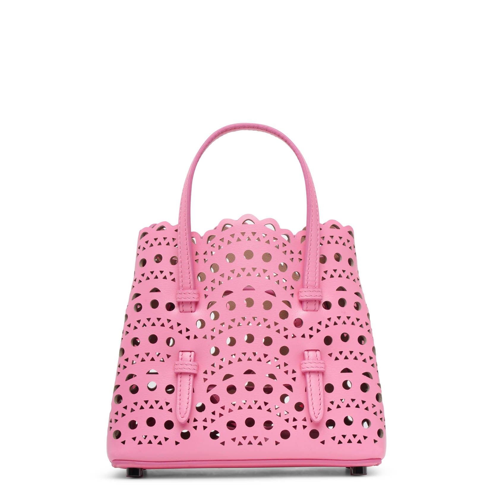 Alaïa | Mina 16 vienne vague hot pink tote bag | Savannahs