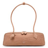 Le Teckel beige leather bag