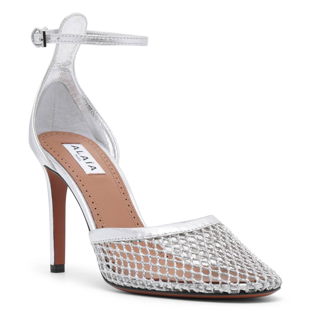 Alaïa | Silver mesh pumps | Savannahs
