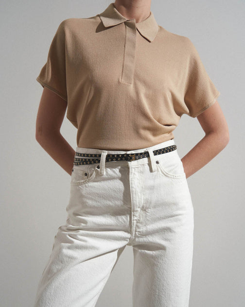 【関税込み】ALAIA ブラック ミニアイレット ベルト Alaïa | Mini black leather belt | Savannahs