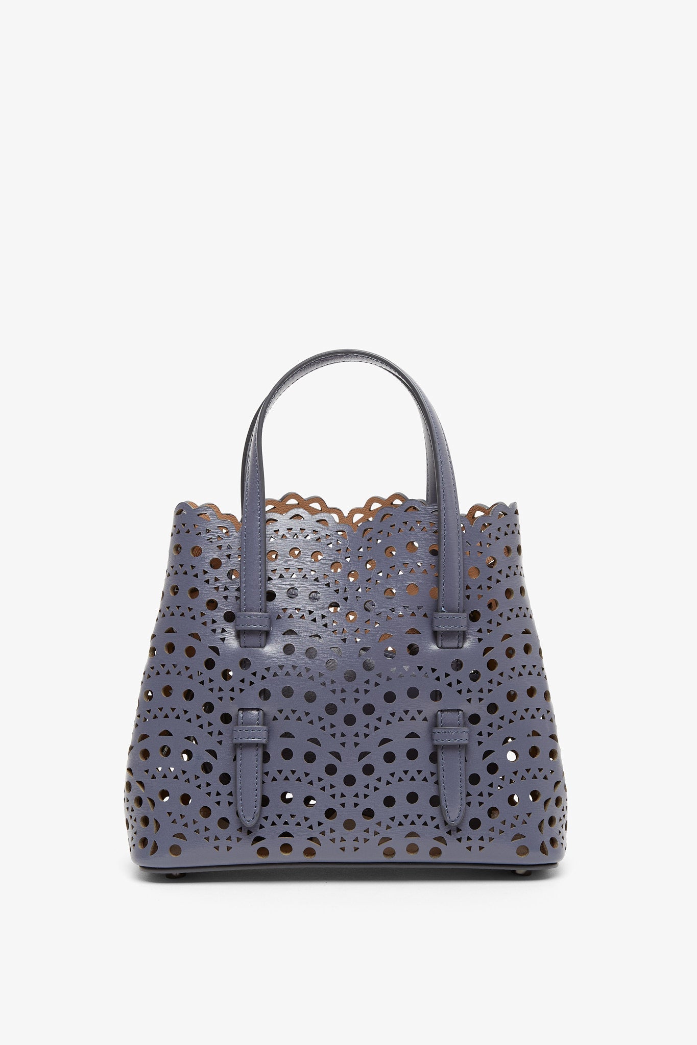 bluelegends Mina トートバッグ Alaïa | Mina 20 blue leather tote bag | Savannahs