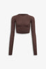 Second Skin brown top