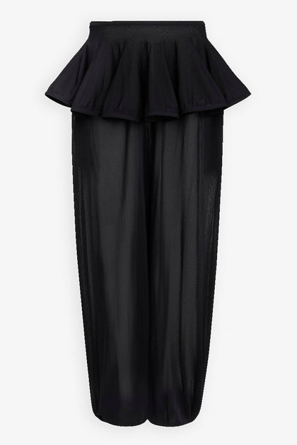 Alaïa | Knit peplum pants | Savannahs