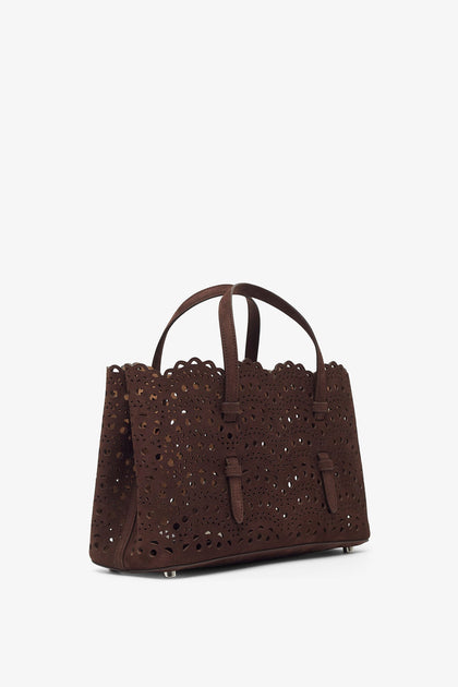 上品な存在感☆ ALAIA Mina 20 vienne vague brown tote bag Alaïa | Mina 20 vienne vague brown tote bag | Savannahs