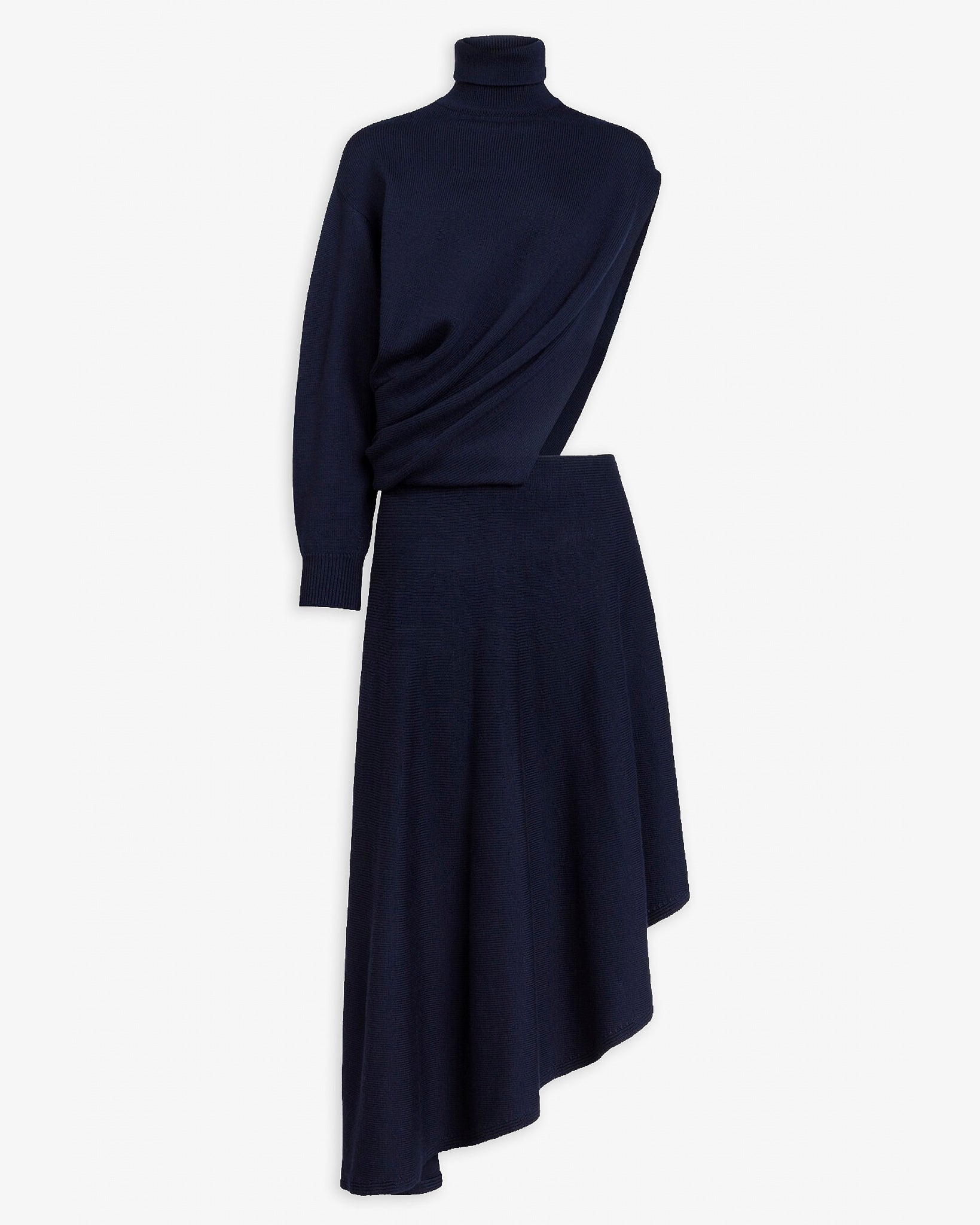 ALAÏA Midnight Cut-out Wool Dress size 6