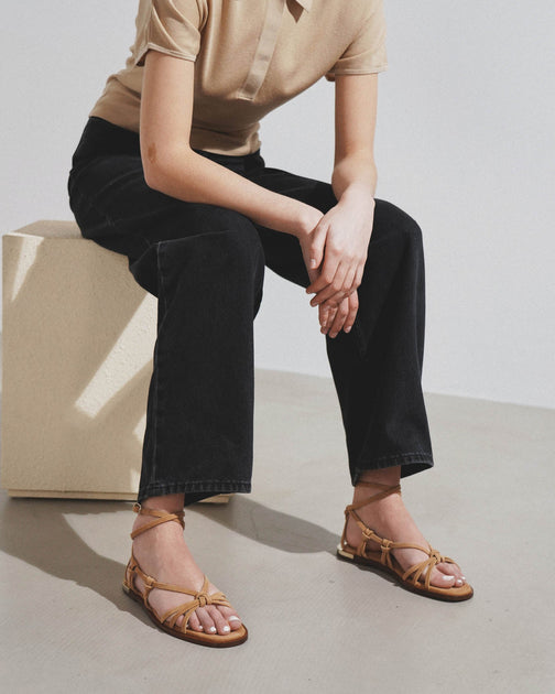 Flat Sandals Sandale Chloe Beige See Chloé See By Chloe