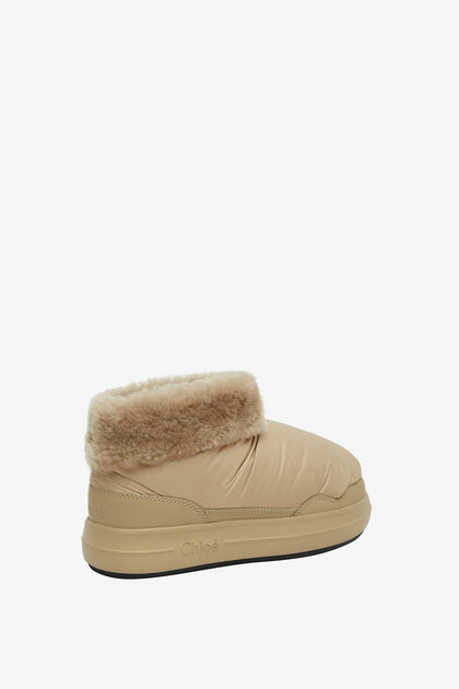 Chloé Polar beige shearling boots Savannahs - Main Image