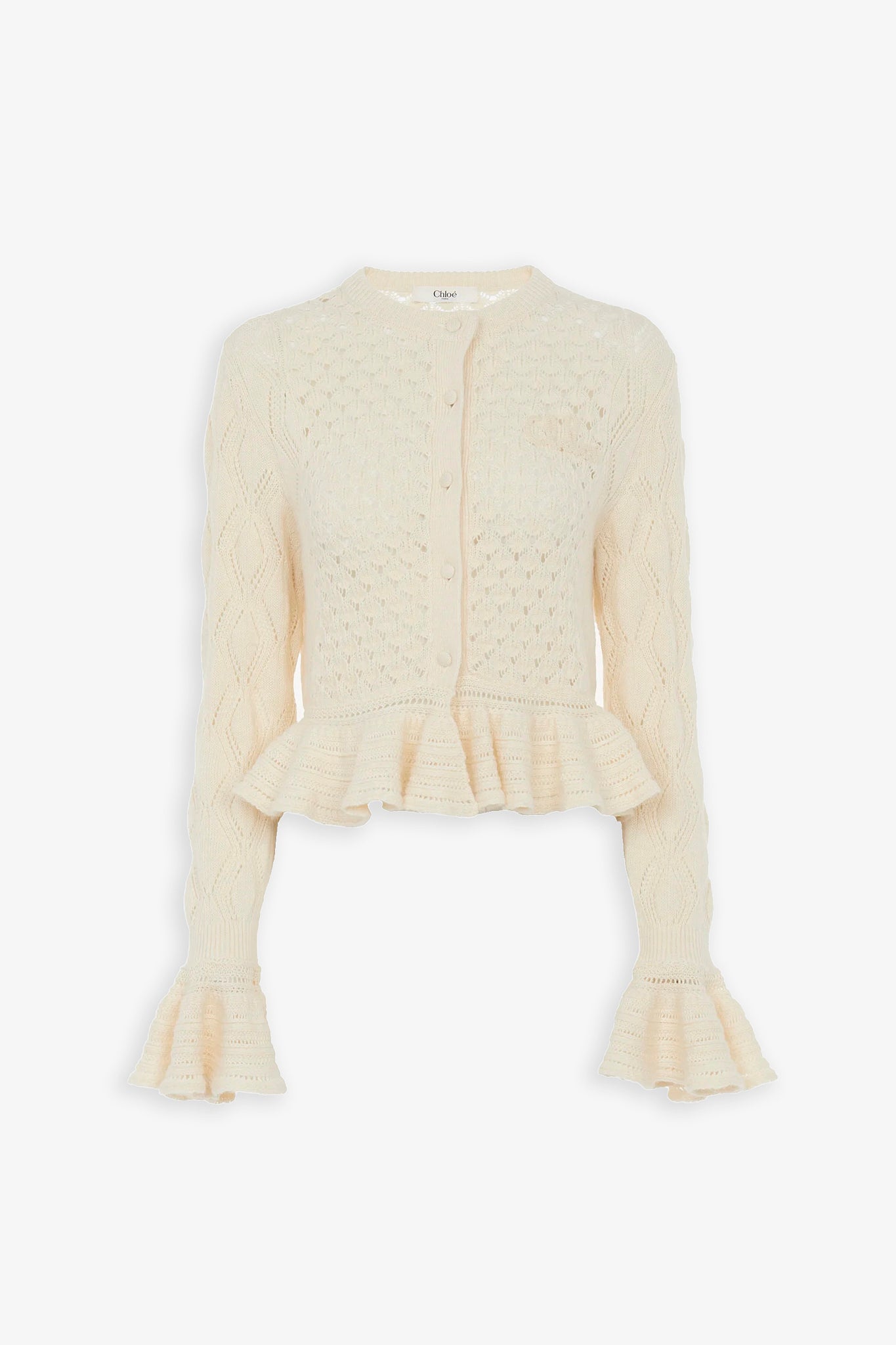 Chloé | Ruffled knit cardigan | Savannahs Chloé | Ruffled knit cardigan | Savannahs