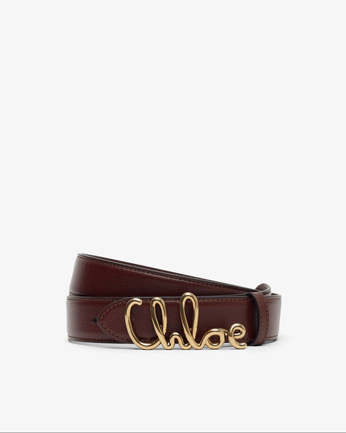 CHLOE BROWN EVENING BELT | WOMENS SIZE S Chloe Brown Leather and Elastic Band Waist Belt Chloe | TLC main image 2