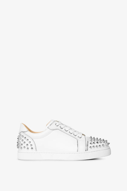 クリスチャンルブタン Vieira2 Bianco スニーカー 23cm Vieira 2 - Sneakers - Calf leather and laminated calf
