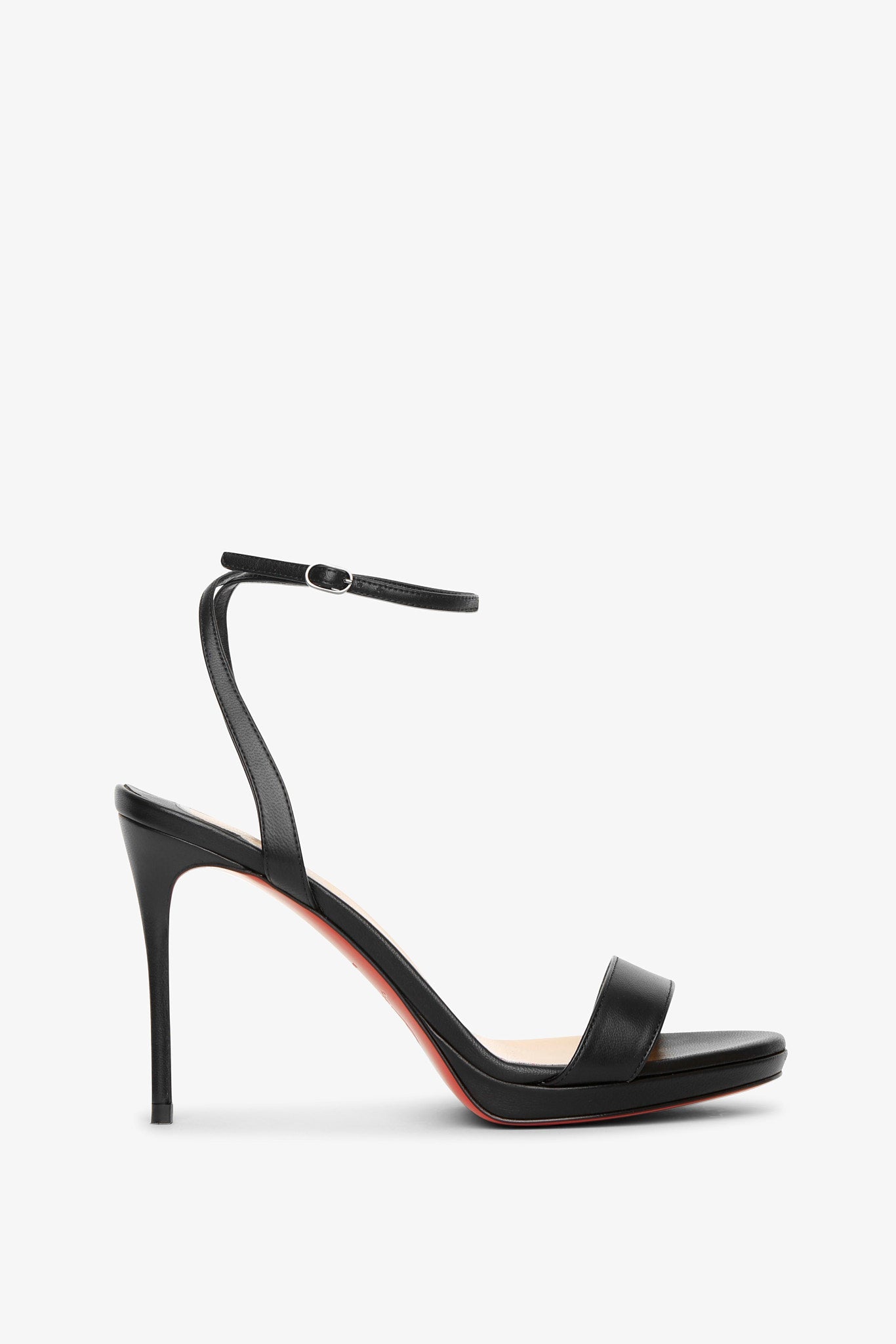 Christian Louboutin | Loubi Queen 100 black sandals | Savannahs