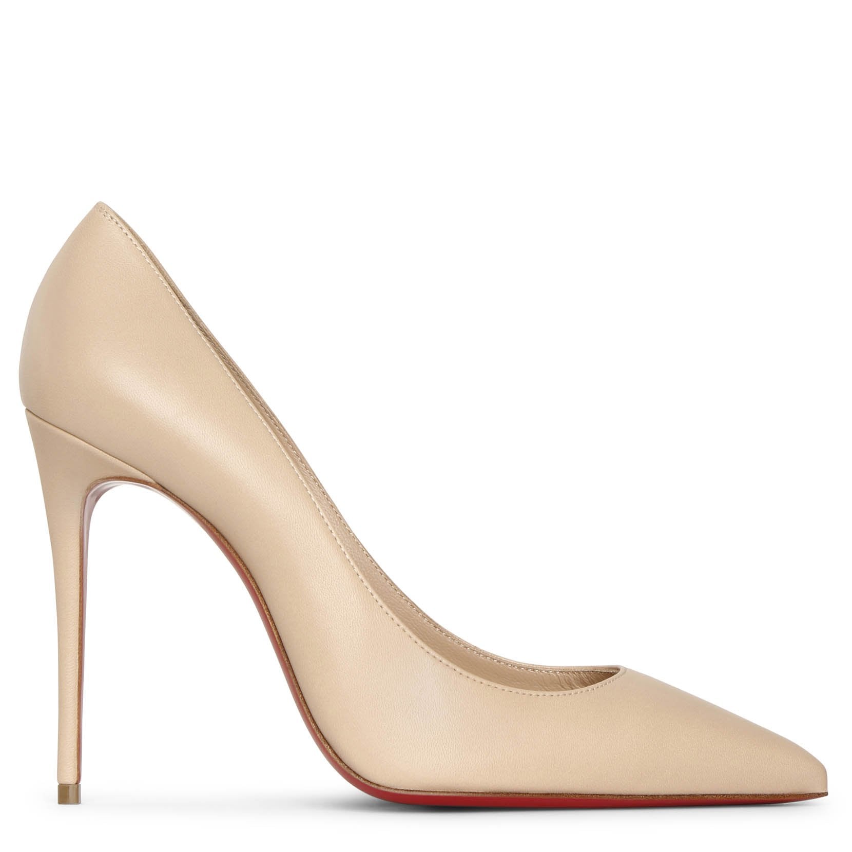 Christian Louboutin | Kate 100 nappa nude 1 | Savannahs