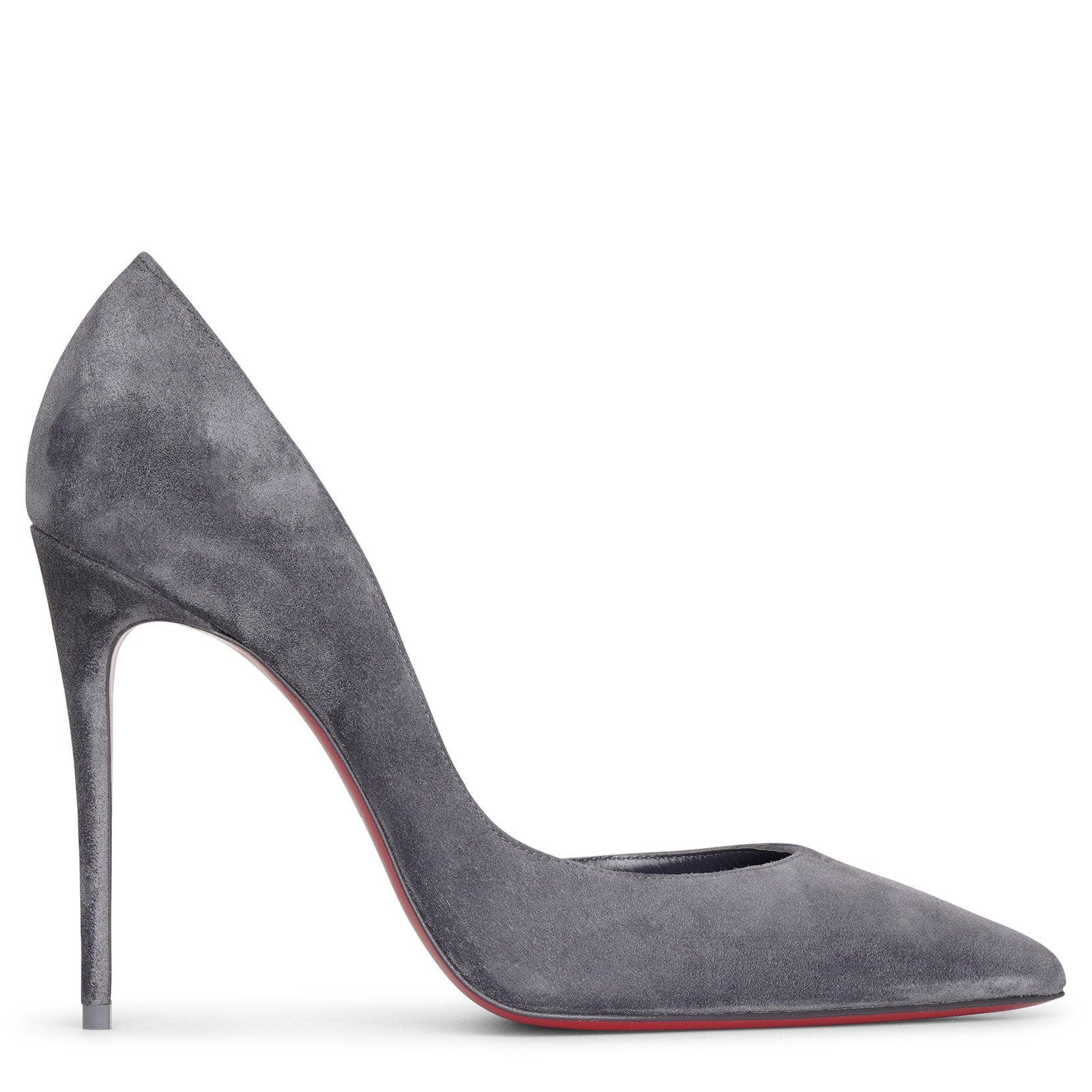 Christian Louboutin | Iriza 100 smoky suede pumps | Savannahs