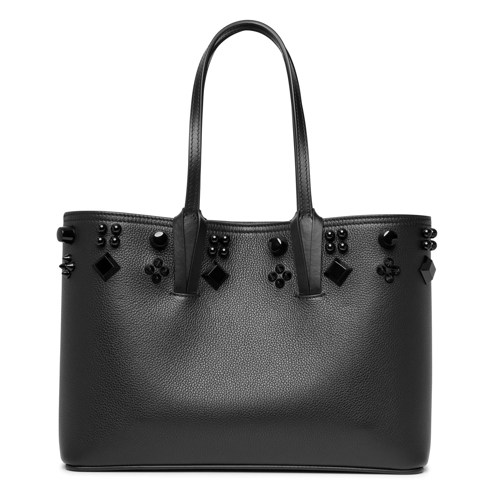 Christian Louboutin パーティーバッグ Christian Louboutin Leather Spiked Loubinthesky Paloma Medium Tote
