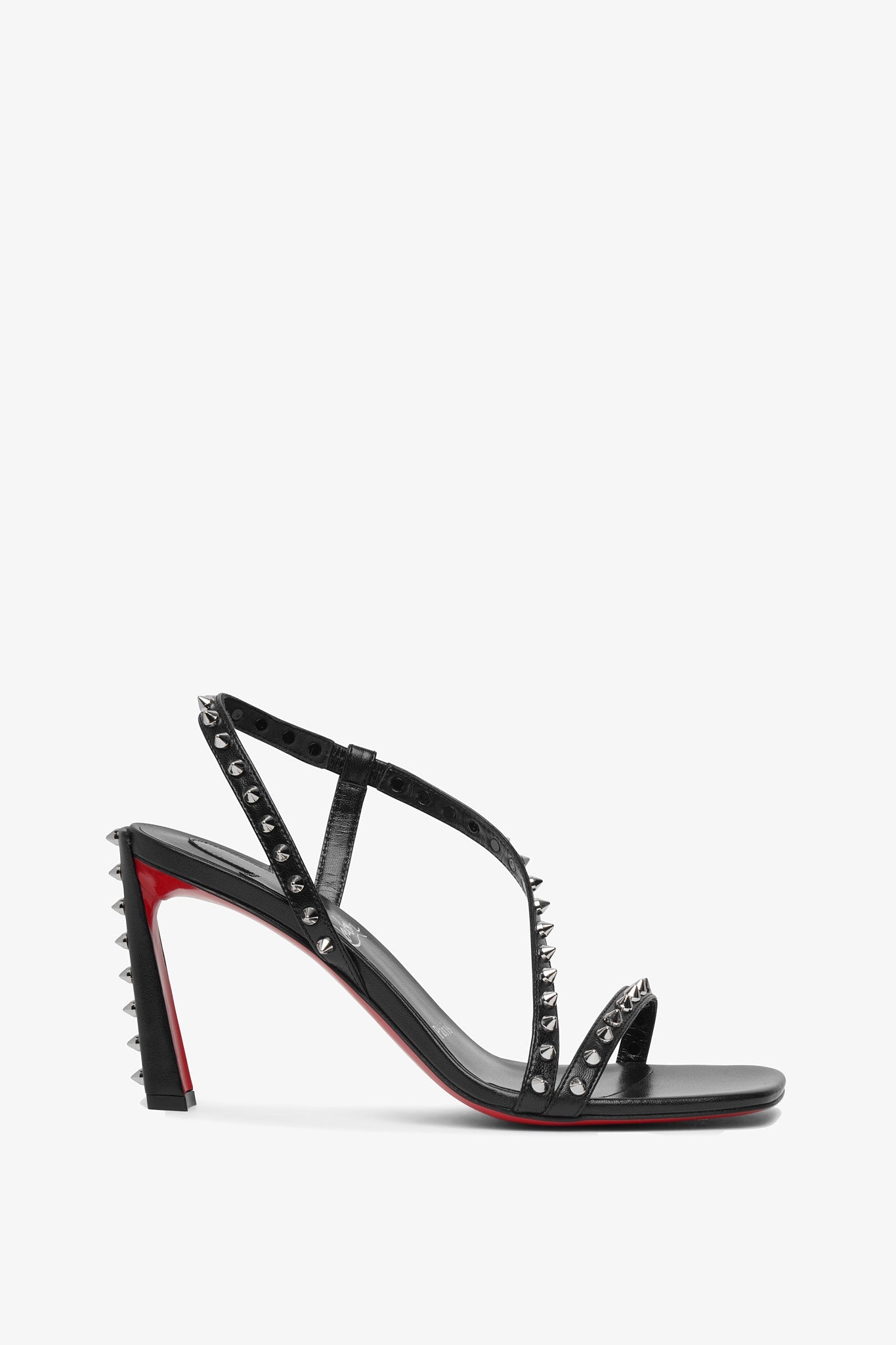 Christian Louboutin | Rosa Condorapik 85 black leather sandals