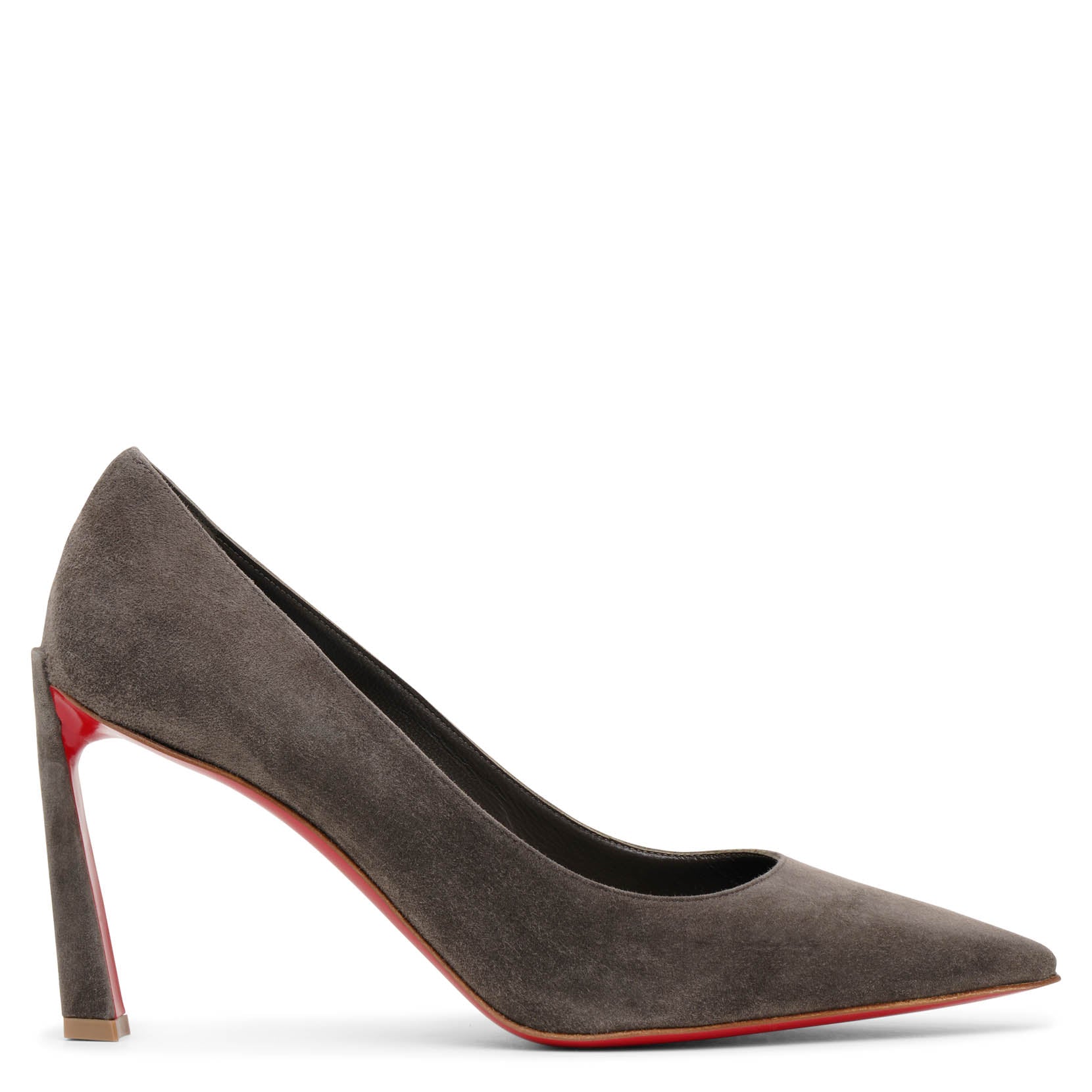 Christian Louboutin | Condora 85 grey suede pumps | Savannahs