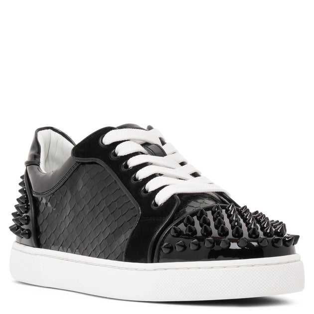 Christian Louboutin|Vieira 2 ブラックスエードスニーカー CL24124S-Christian-Louboutin-