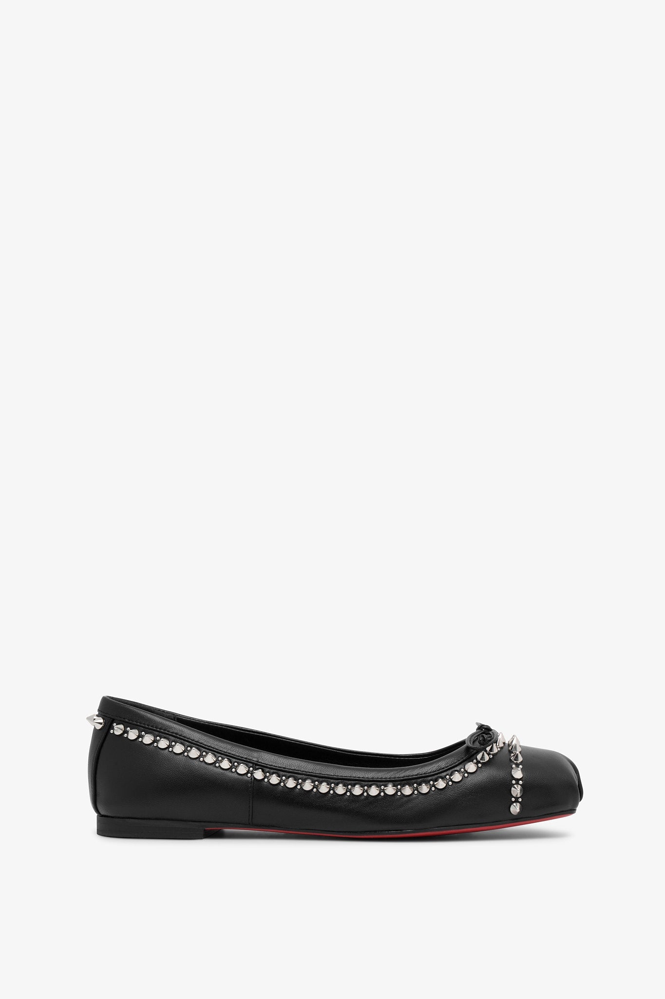 クリスチャンルブタン CHRISTIAN LOUBOUTIN バレリーナパンプス MAMADRAGUE SPIKES フラットシューズ ママドラグスパイク 1240241 0029 B439 Christian Louboutin - クリスチャンルブタン CHRISTIAN LOUBOUTIN