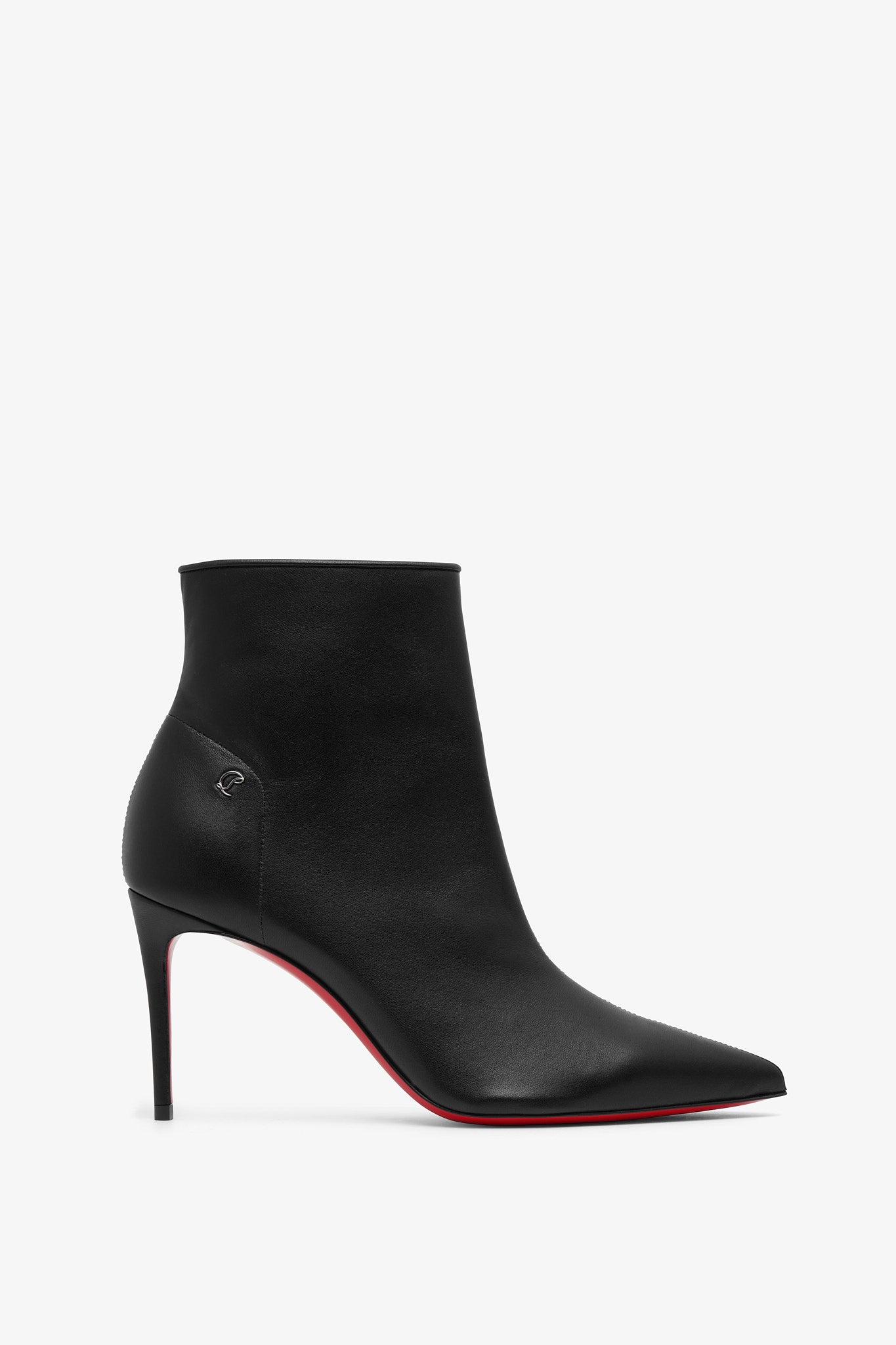 Christian Louboutin | Sporty Kate 85 black leather ankle boots