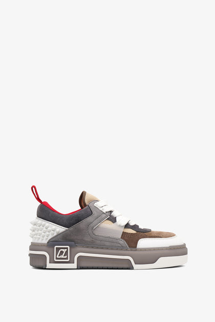 スニーカー Christian Louboutin Albatre Smoke Grey Astroloubi Sneakers Astroloubi - Sneakers - Calf leather and suede - Multicolor