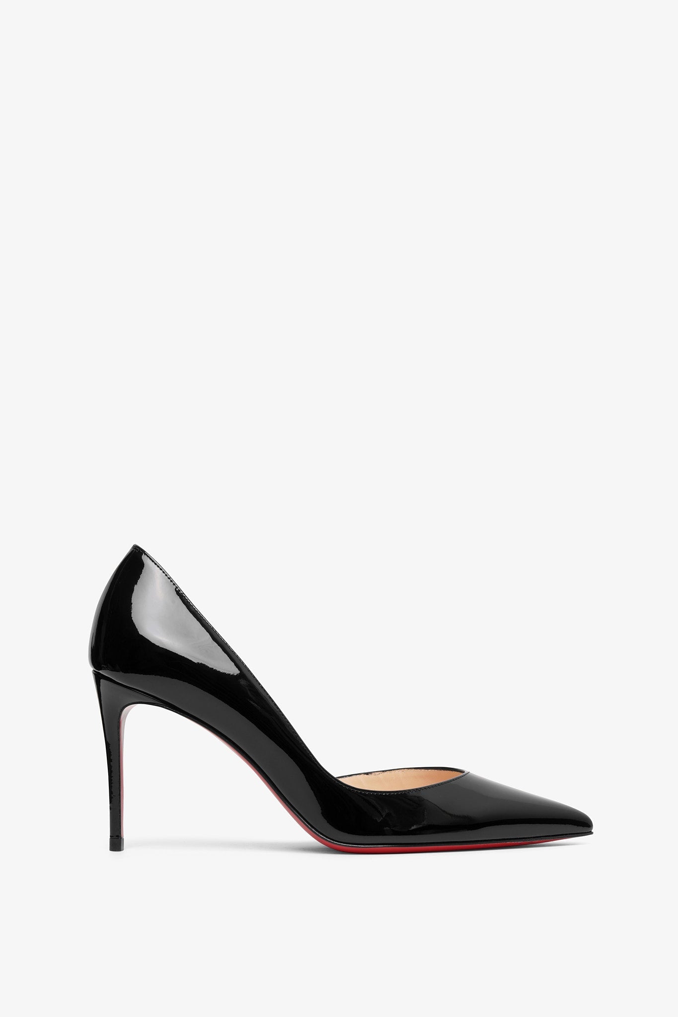 Christian Louboutin | Iriza 85 black patent pumps | Savannahs