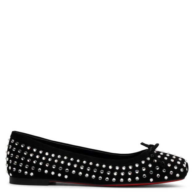 Mamadrague black strass ballerina