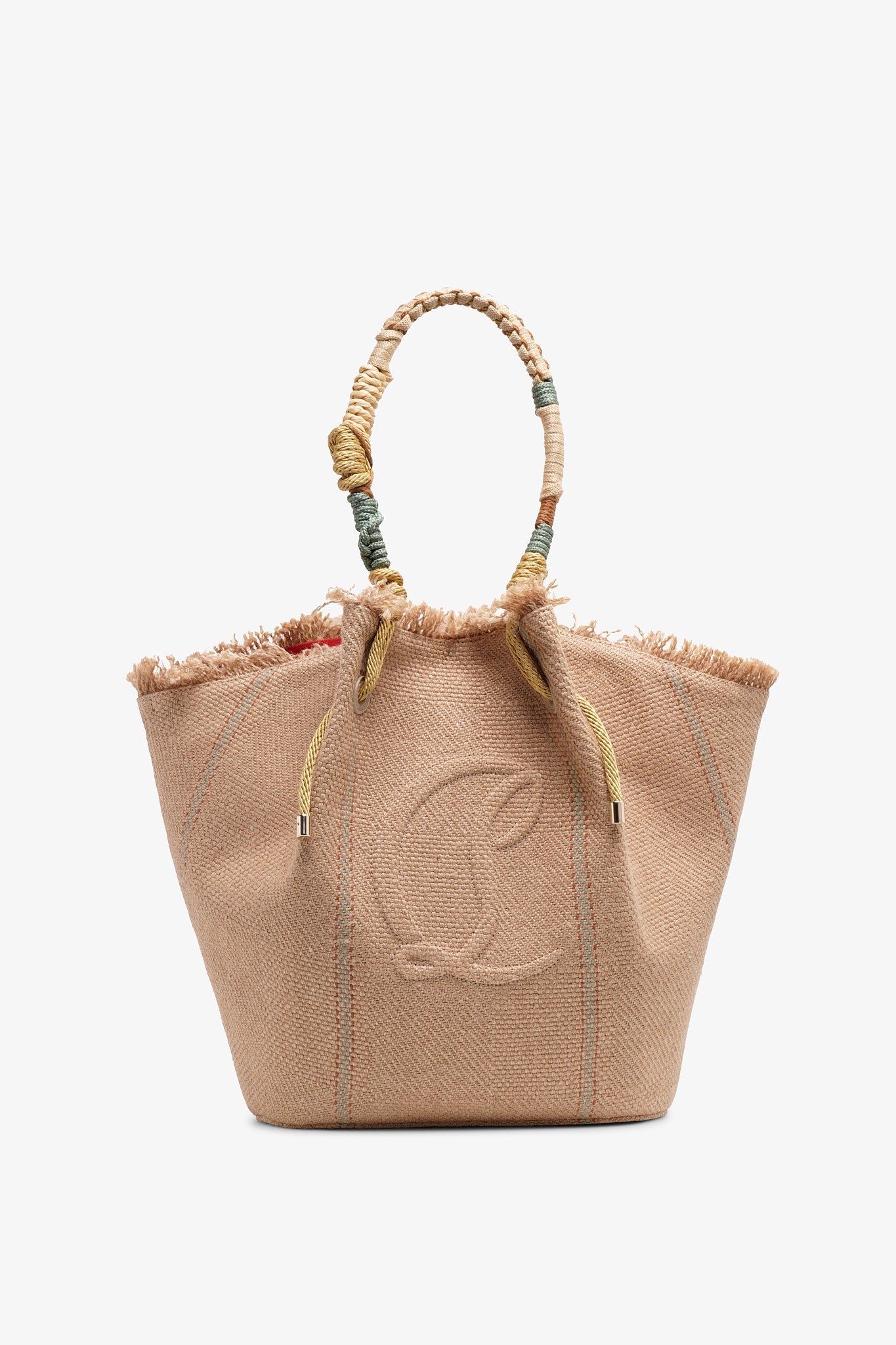 Christian Louboutin ベージュ パーティーバッグ Christian Louboutin | Paloma beige leather clutch | Savannahs