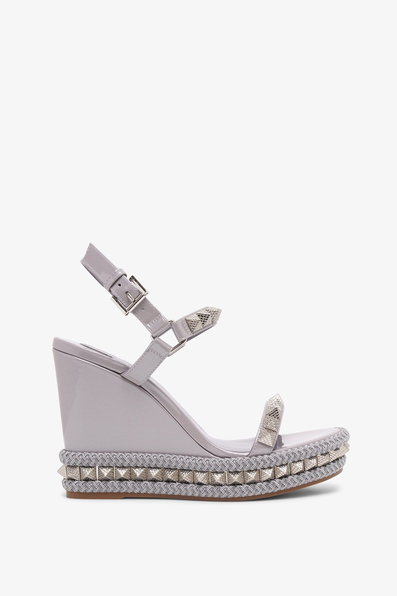 Christian Louboutin | Pyraclou 110 lilac wedges | Savannahs