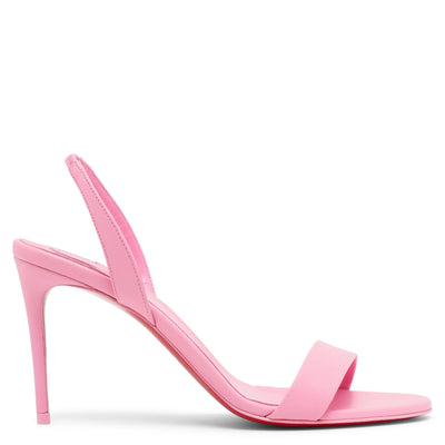 O Marylin 85 pink leather sandals
