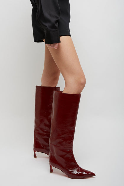 Christian Louboutin | Condorocombo 55 red soft patent boots Christian Louboutin | Condorocombo 55 red soft patent boots
