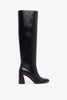 Janitta 85 black leather boots