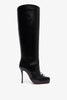Cassia 100 black leather boots