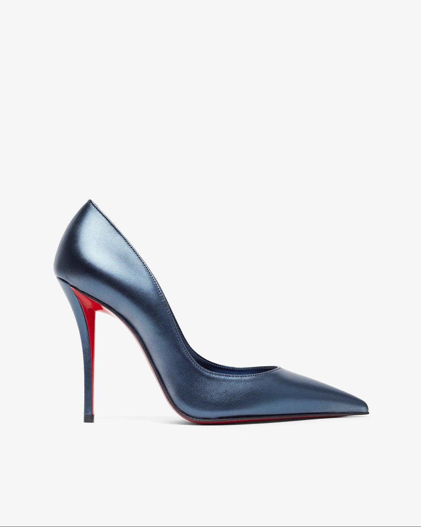 Christian Louboutin | Miss Z 100 Blue Nappa Pumps | Savannahs
