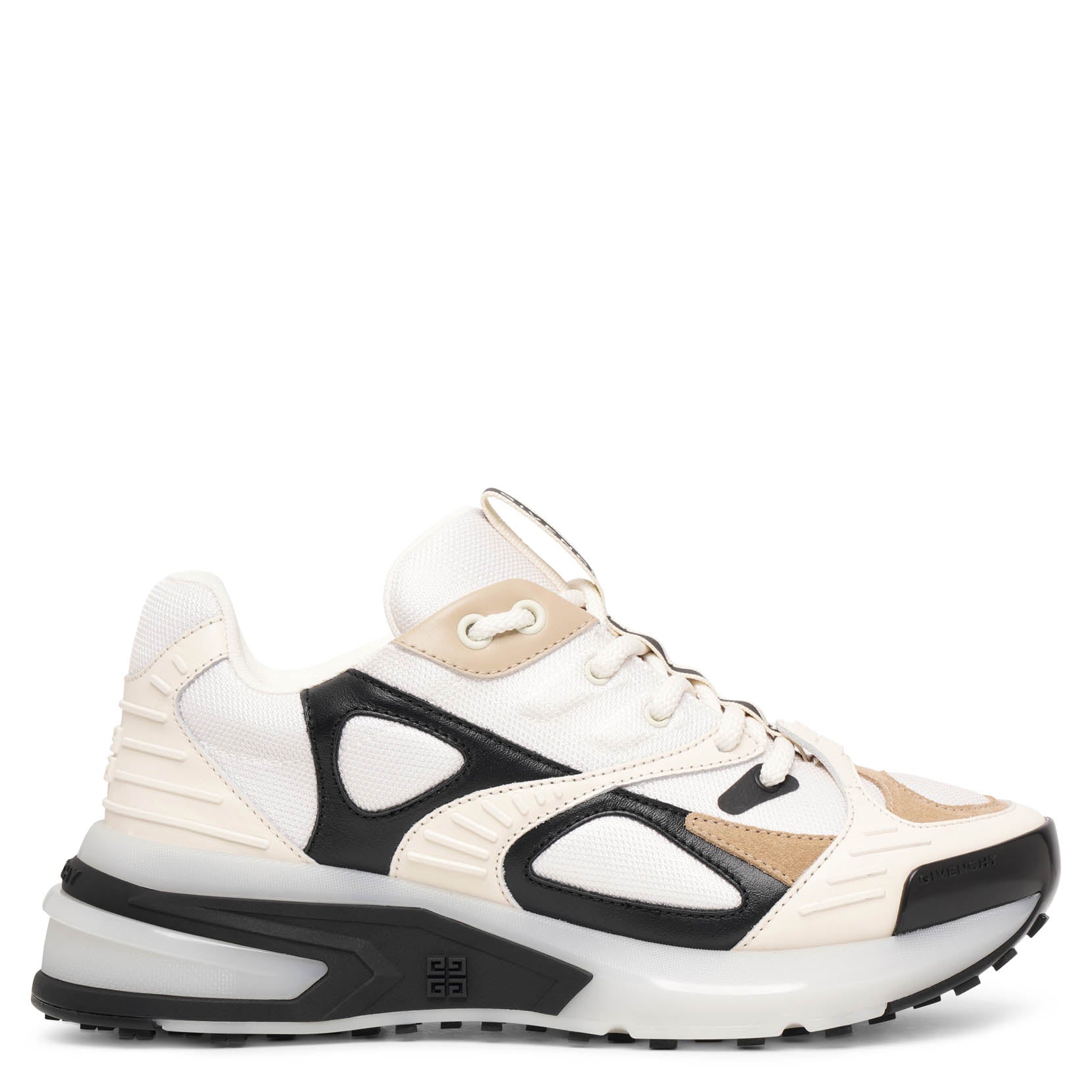 Givenchy | Giv 1 ivory and black runner sneakers | Savannahs