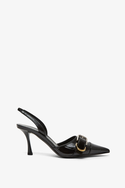 Givenchy ブラック ハイヒール 37.5 GIVENCHY Black Ankle Strap Wedge Sandals, sz 37.5 | eBay