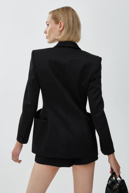 ジャケット GIVENCHY Woman Jacket Black BW00HG1YCL 001 Givenchy Givenchy Blouson (All New In) IFCHIC.COM