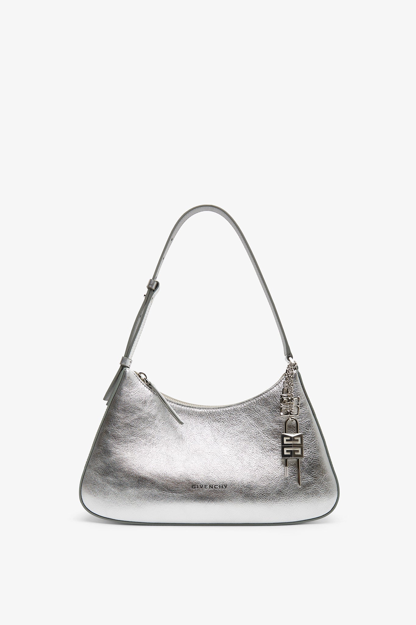 美品‼️GIVENCHY シルバー ケース Amazon | (ジバンシー) GIVENCHY ポーチ 銀 シルバー ロゴ キラキラ