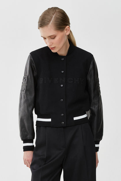 Givenchy | Wool and leather varsity jacket | Savannahs