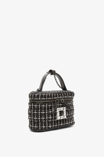 【Roger Vivier】\"Vanity Tres Vivier\" ミニバッグ Vanity Très Vivier Micro Bag in fabric Multicolour Woman