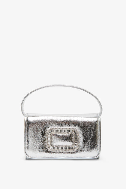 Roger Vivier | Pilgrim silver micro bag | Savannahs