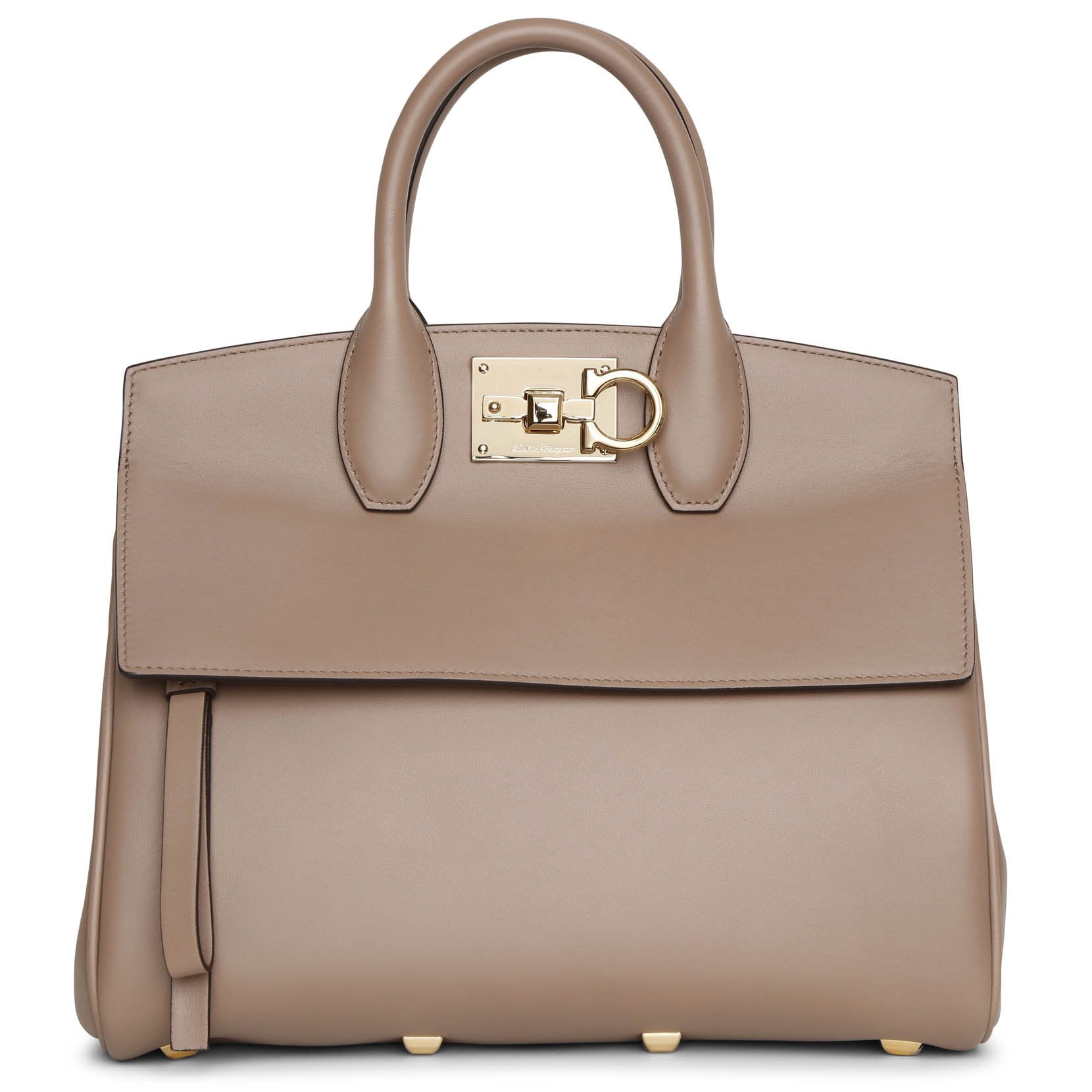 Ferragamo | The Studio small taupe tote | Savannahs
