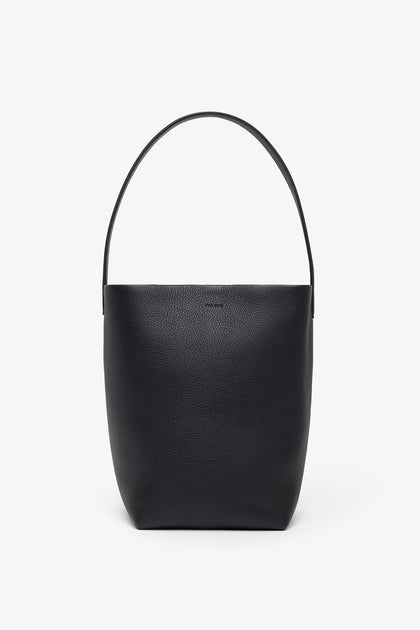 トートバッグ THE ROW 25SS Black N/S Park Medium Tote Bag W1313L129 BLK Medium N/S Park Tote Bag Black in Leather – The Row