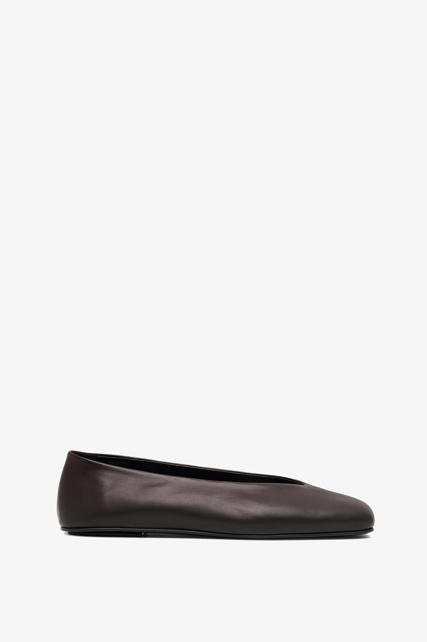 新品未使用　THE ROW ザロウ　Eva Two バレエ　36.5 The Row | Eva Two dark brown ballerinas | Savannahs