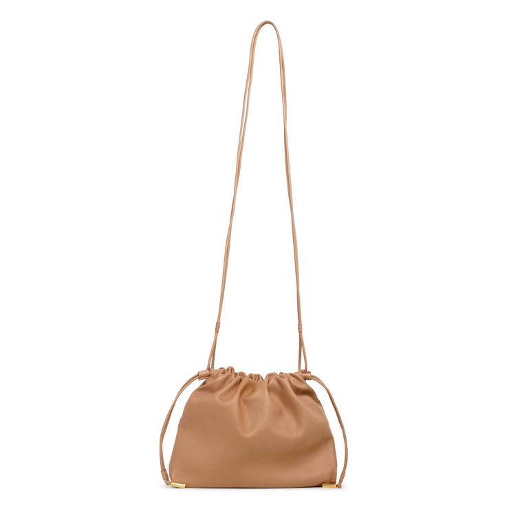 Angy cream leather bag