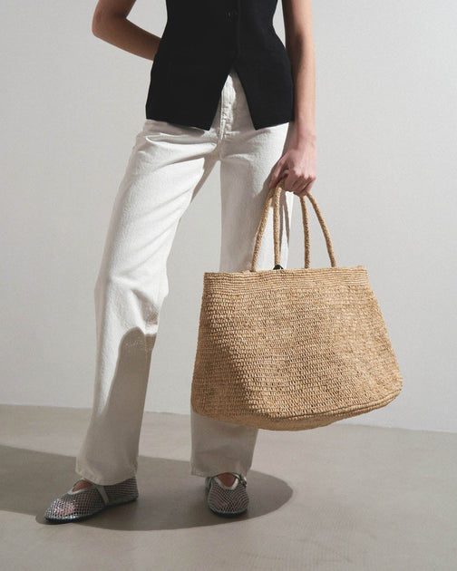 The Row | Oregon raffia bag | Savannahs