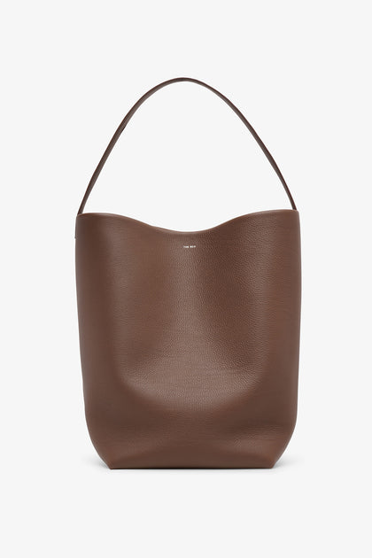 上質 ★ THE ROW Small N/S dark olive tote bag The Row | Small NS hook black tote bag | Savannahs
