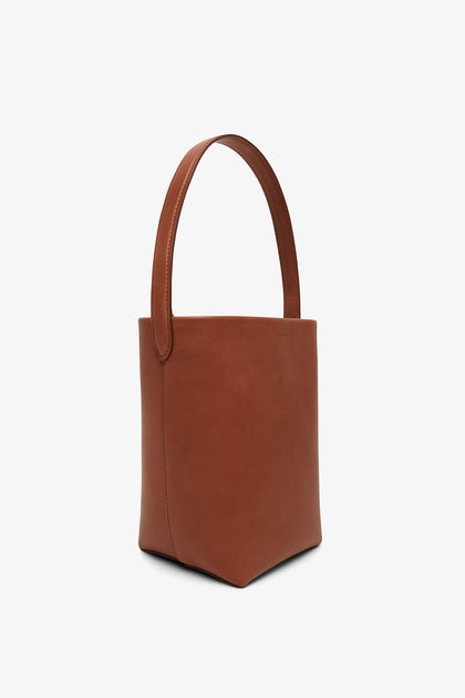 The Row | Small N/S Park dark cuir tote bag | Savannahs