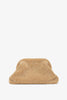 Mira natural raffia clutch